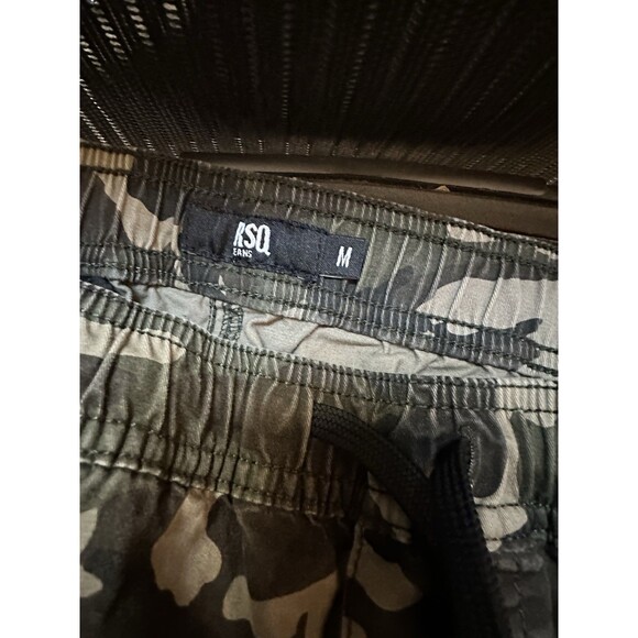 RSQ Camo Stretch Drawstring Double Pocket Jogger Pants Size M - Picture 2 of 9